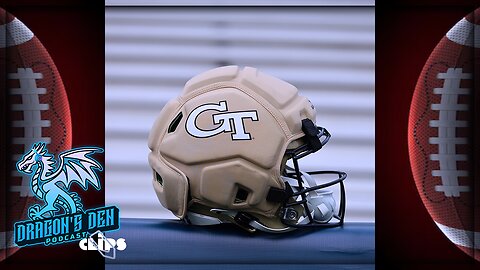 Georgia Tech Unveils New Guardian Cap 2.0 Helmets | NFL | DD Pod CLIPS