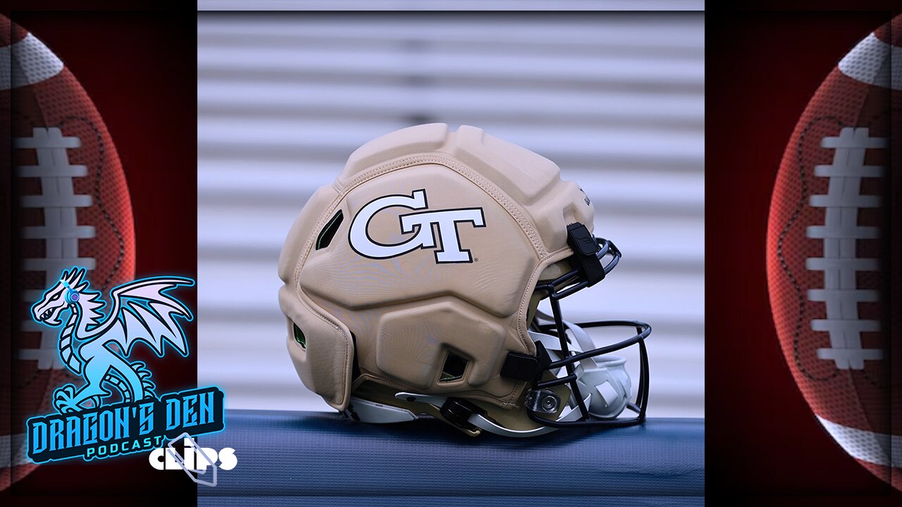 Georgia Tech Unveils New Guardian Cap 2.0 Helmets | NFL | DD Pod CLIPS