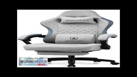 GTPLAYER Gaming Chair Computer Office Chair with Pocket Spring Cushion Linkage Armrests Review