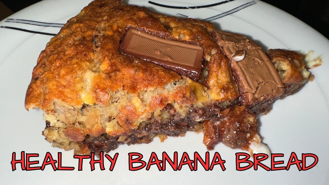 Healthy Banana Bread | No Sugar, No Flour