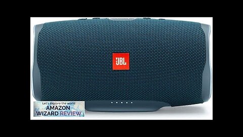 JBL Charge 4 Waterproof Portable Bluetooth Speaker Blue Review