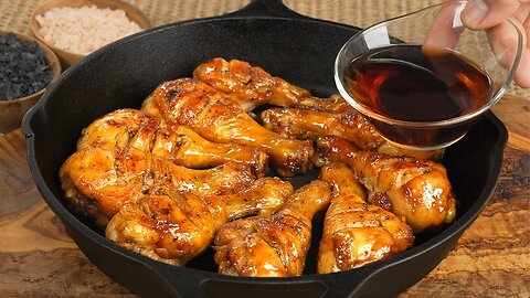 How to DELICIOUSLY COOK CHICKEN DRUMSTICKS in a Pan