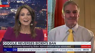 Chairman Jordan on Youtube Ban Reversal