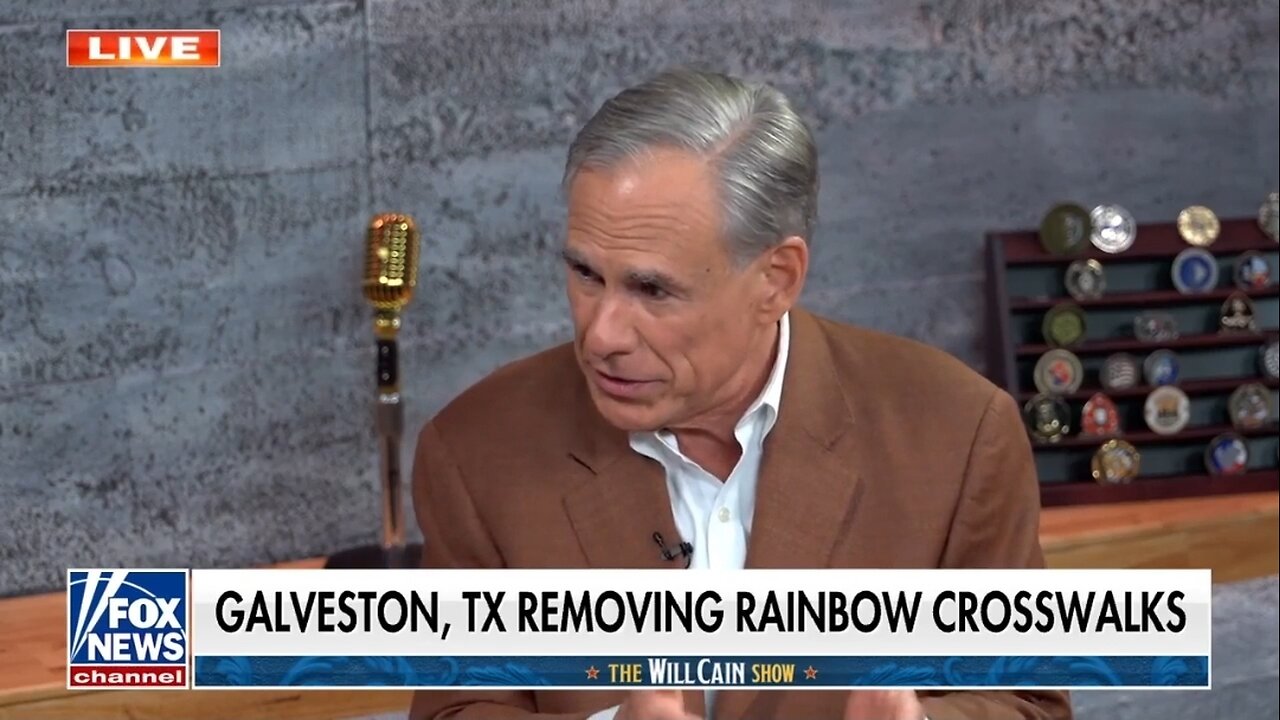 Gov Abbott: No Federal Funds For Cities Keeping LGBTQ Street Paintings!