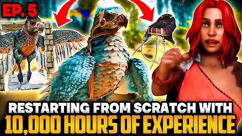 Ep 5 Restarting From Scratch With 10,000 Hours of Experience! | Ark ASA