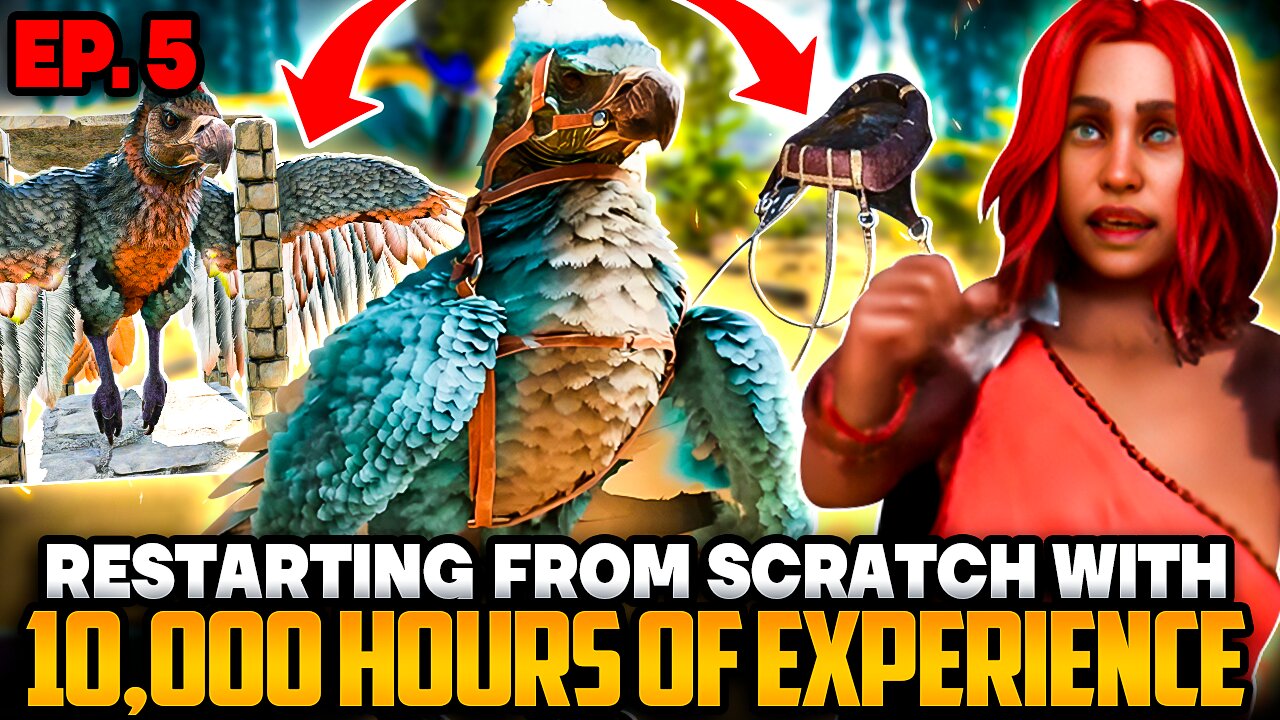 Ep 5 Restarting From Scratch With 10,000 Hours of Experience! | Ark ASA