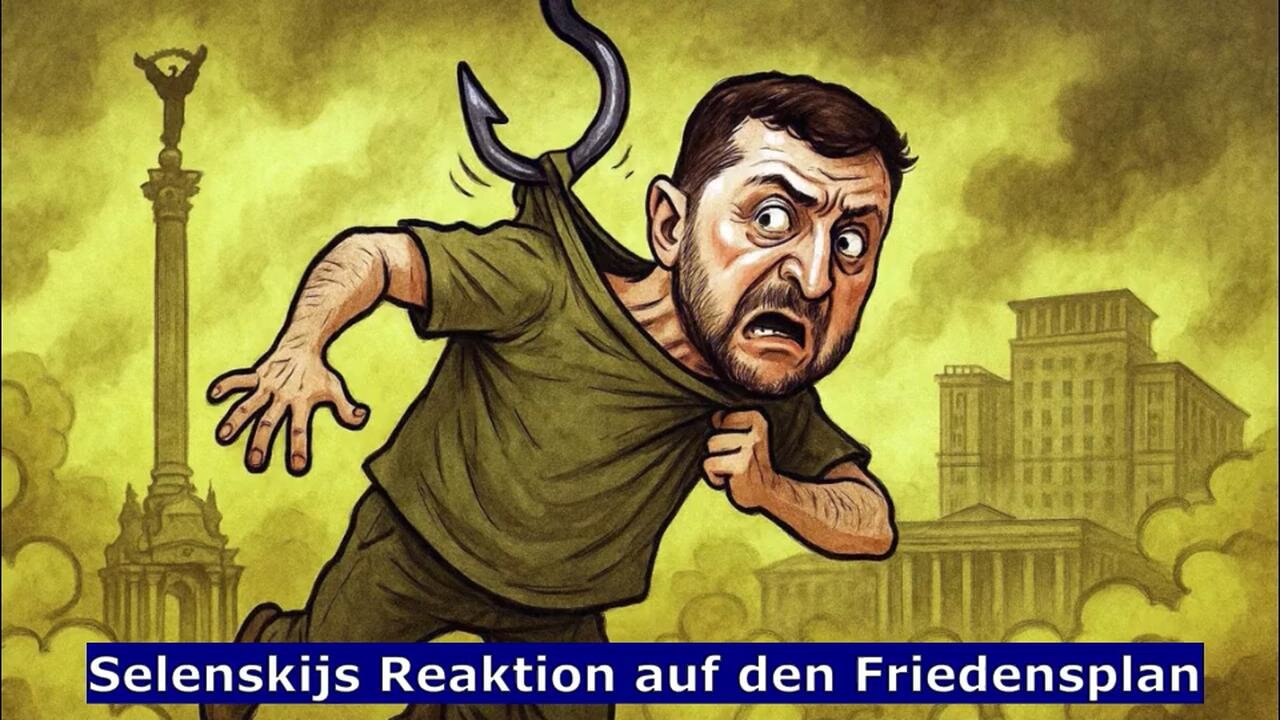 Selenskijs Reaktion auf den Friedensplan