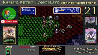 Shining Force | 1993 | GEN | Episode 21 | Full Playthrough and Let's Play | Chapter 6 | #21