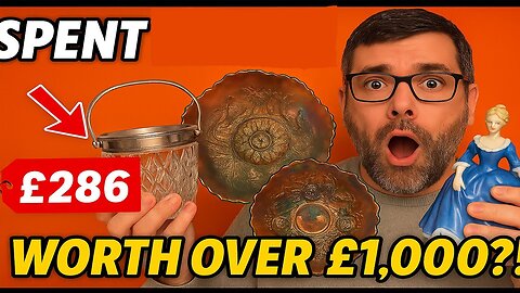 Antique Goldmine Weekend – House Clearance Rarities & Car Boot Haul Explained