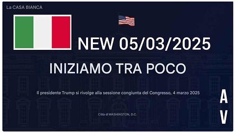 Il presidente Trump si rivolge alla sessione congiunta del Congresso, 4 marzo 2025