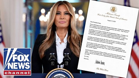 Melania Trump makes major announcement
			