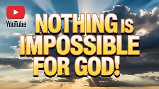 😭 GOD TOLD ME TO TELL YOU… NOTHING IS IMPOSSIBLE FOR HIM! 🙌 #DivineMessage #NothingIsImpossible #God