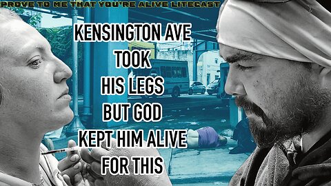 Kensington Ave Philadelphia Took His Legs