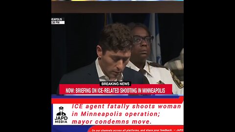 ICE agent fatally shoots woman in Minneapolis operation; mayor condemns move. #ICE #japd