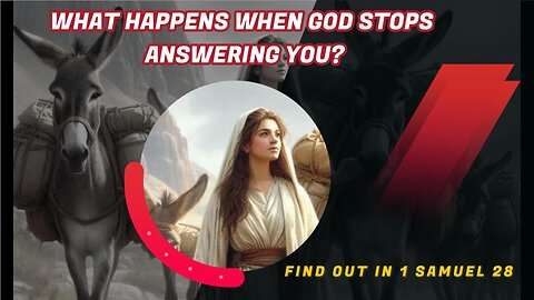 What Happens When God Stops Answering You?