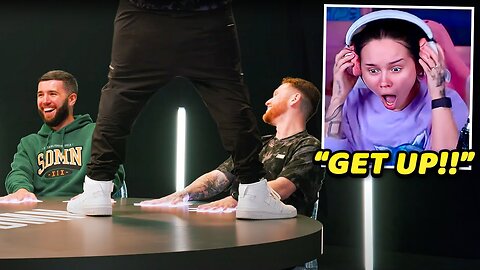 Talia Mar Reacts To SIDEMEN TRY NOT TO MOVE CHALLENGE