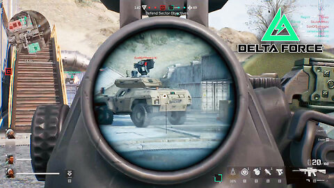 Delta Force Open Beta Testing AT4 Rocket Launcher On Trainwreck