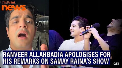 Podcaster Ranveer Allahbadia apologises for his remarks on Samay Raina show afte