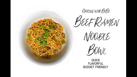 "How to Make the Perfect Beef Ramen Noodle Bowl | Easy Step-by-Step Recipe"