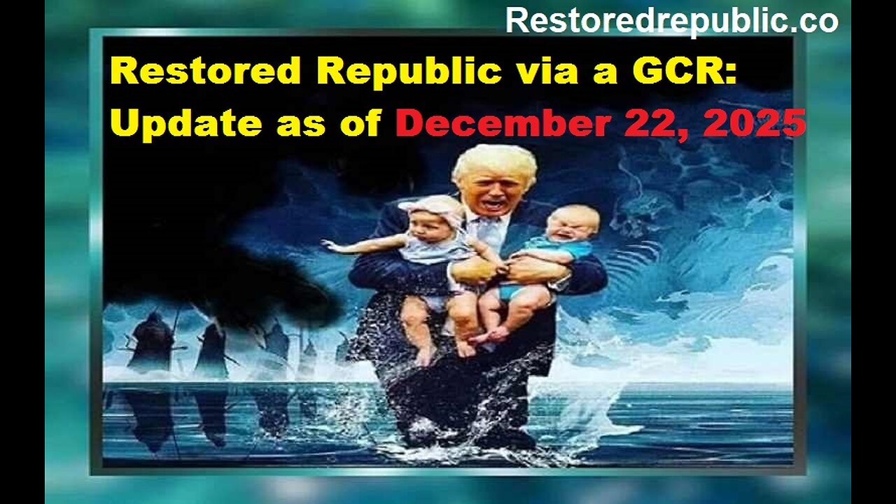 Restored Republic via a GCR: Update
