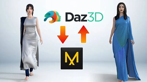 Daz 3D to MD and back to Daz 3D || Full Tutorial For Animation