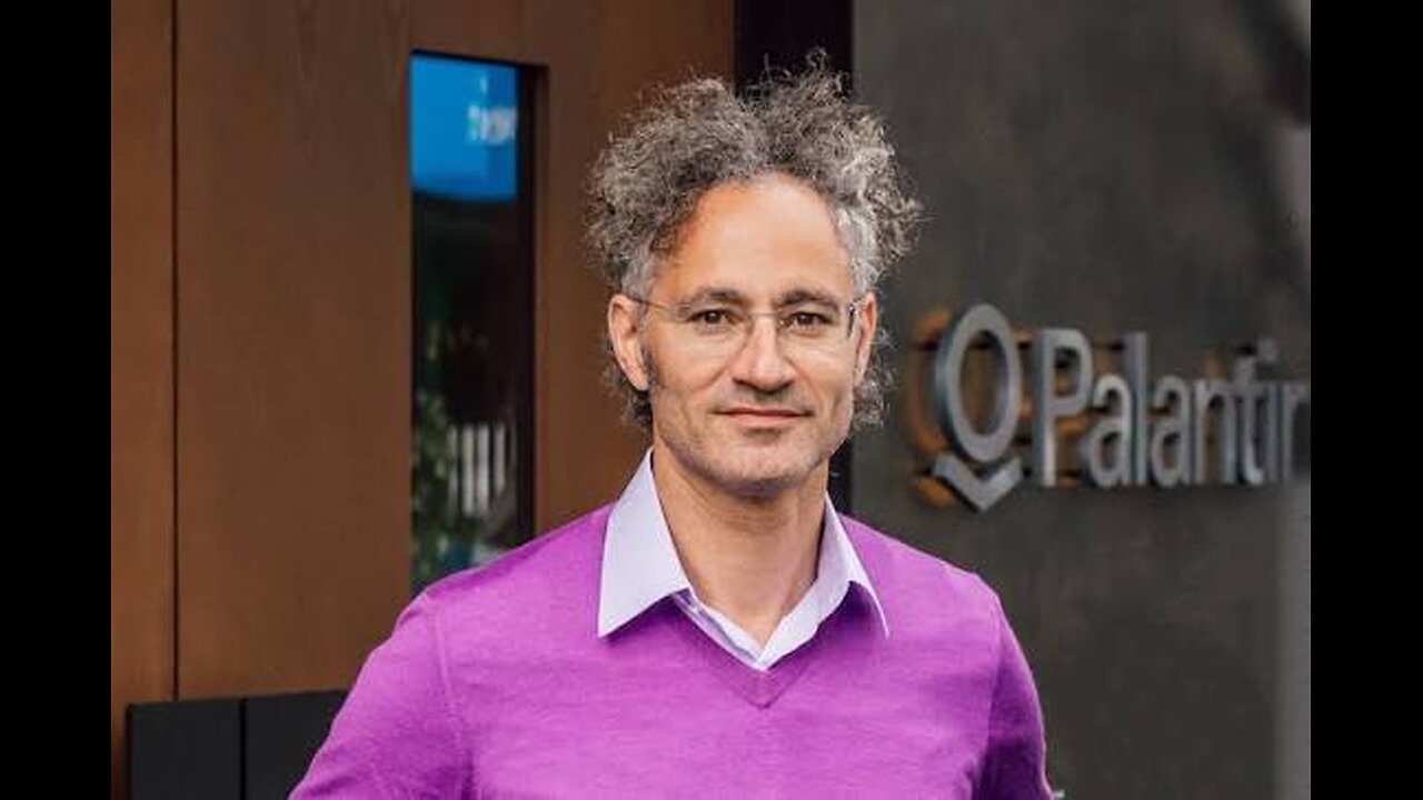 Alex Karp CEO freaks out about Palantir profits from wars and mass surveillance