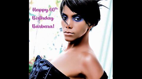 Happy 60th Birthday Barbara! We love you!!!