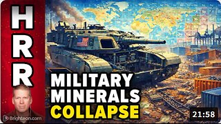 US Military's MINERAL SUPPLY CHAINS Have Collapsed