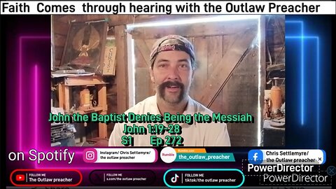 John the Baptist Denies Being the Messiah John 1:19-28 S1 Ep 272