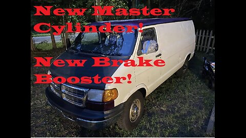 2001 Dodge Ram Van 3500 Master Cylinder Power Booster #moparornocar #diy #mechanic #dodge #ramvan