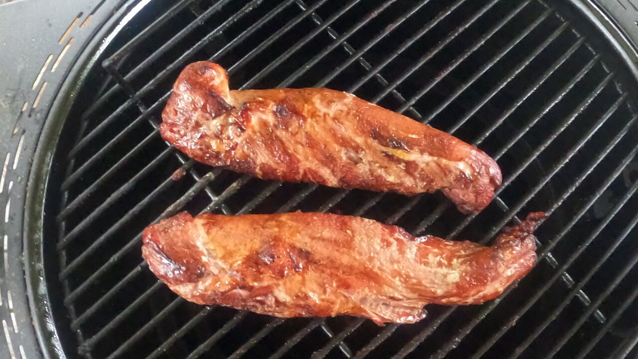Pork Tenderloin On The OK Bronco