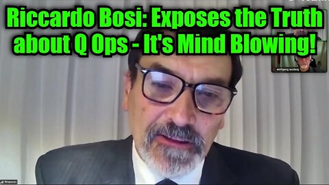 Riccardo Bosi: Exposes the Truth about Q Ops - It's Mind Blowing!