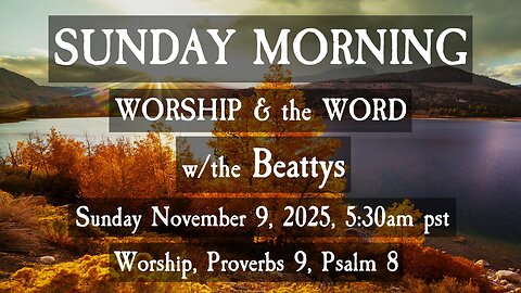 🌞 SUNDAY MORNING ✝️