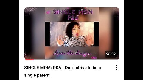 HD 20210601 SINGLE MOM PSA - Don't strive to be a single parent.