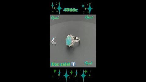 Vintage over 3ct black opal & diamond platinum ring