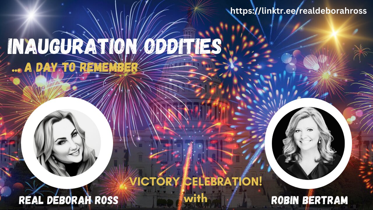 INAUGURATION ODDITIES... A Day to Remember!