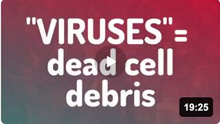 Critical Thinkers Alert| Viruses are Not Real-🧐
