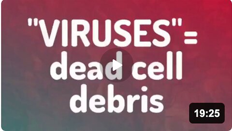 Critical Thinkers Alert| Viruses are Not Real-🧐