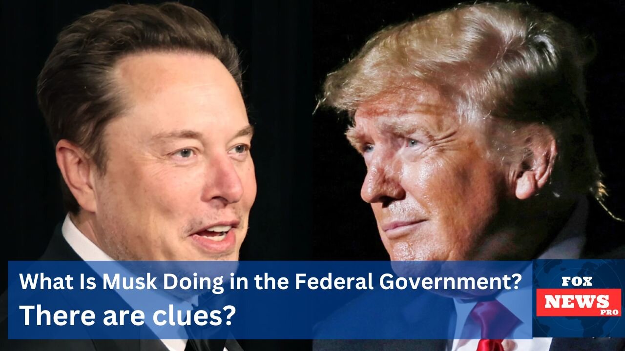 What Is Elon Musk Doing In The Federal Government: There are Clues...