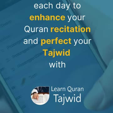 Improve Your Tajweed Step by Step | Learn Quran Tajwid App