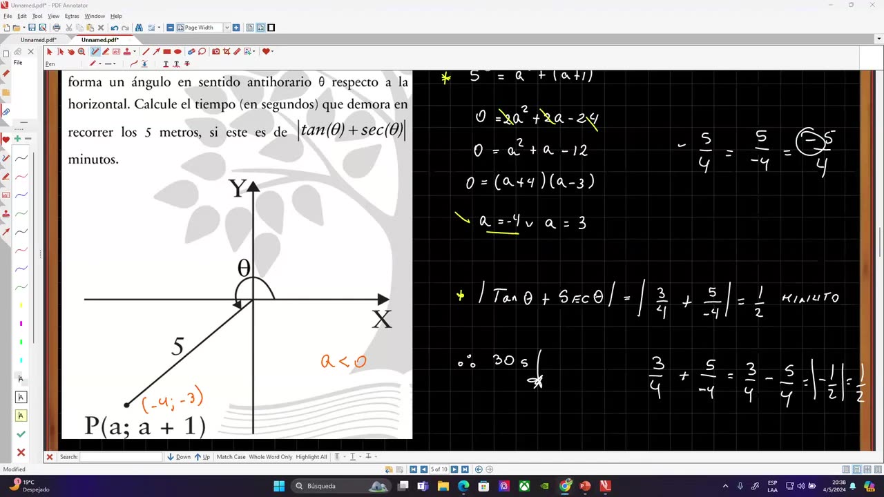 SAVIA REGULAR 2025 | Semana 05 | Trigonometría