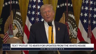 President Trump Participates in a Black History Month Reception