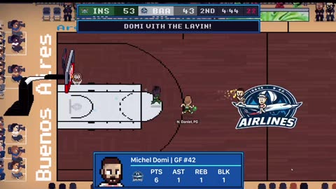 Green Hoopland Season 2: Primetime game 22 (5-14) India Spirits @ (12-6) Buenos Aires Airlines