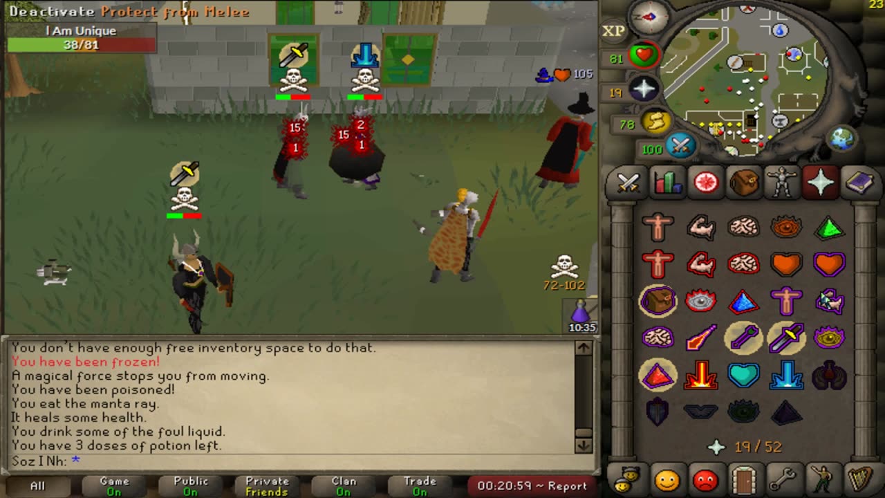 Strategically Killing People On RuneScape Episode 15: 99 Magic 99 Ranged & 99 Melee