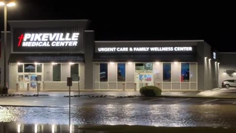 Flash Flooding Hit Pikeville, Kentucky, Last Night