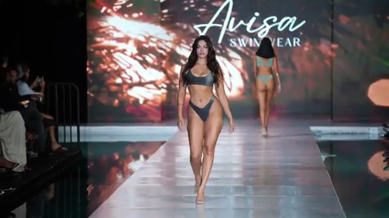 Avisa Swimwear | Miami Art Basel | 4K FULL | Haute Gala Bikini Run Video
