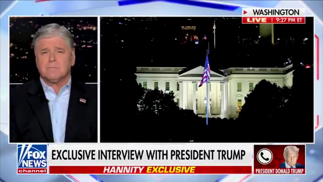 Trunk Full Interview w/ Hannity - 10.8.2025