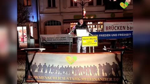 Waren Müritz - die 143 igste Kundgebung 01-12-2025