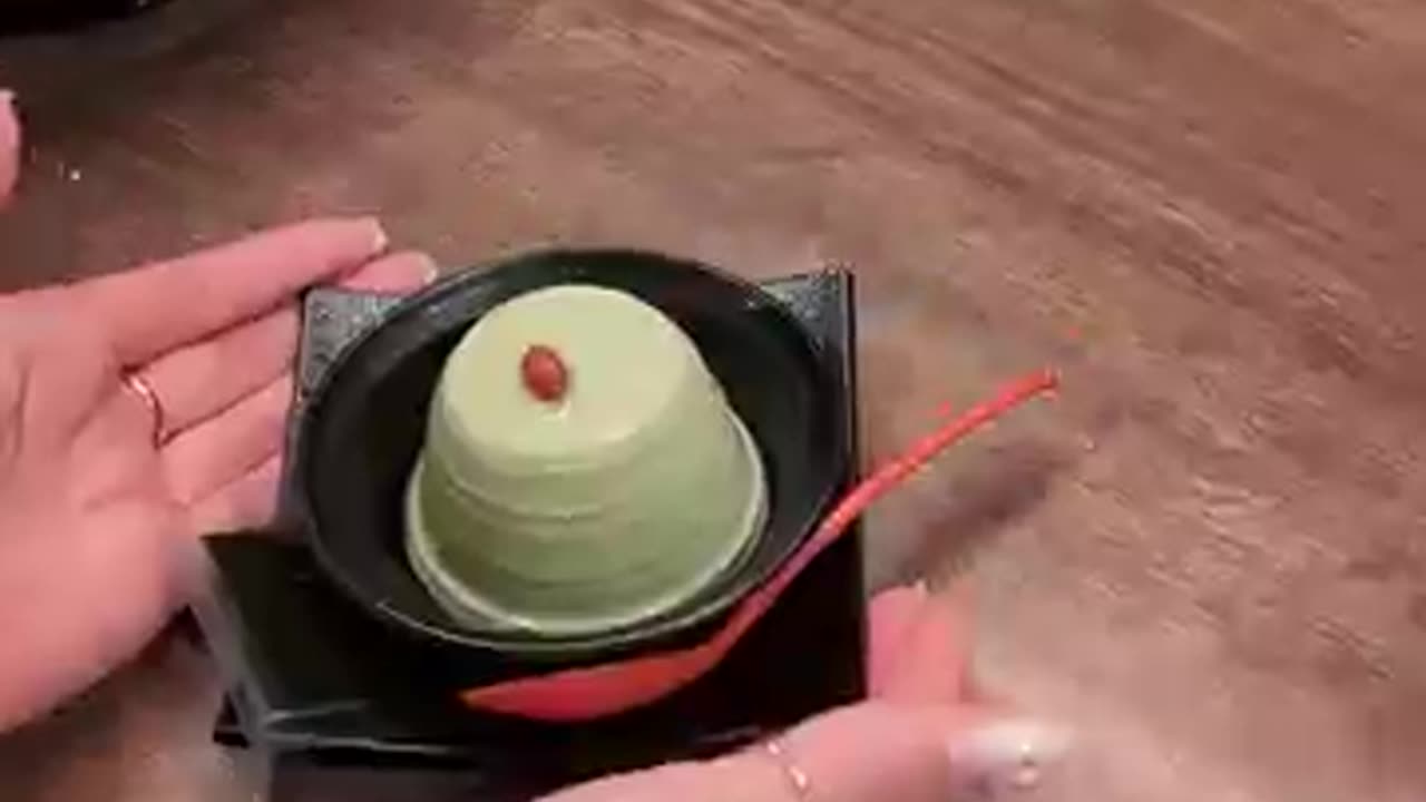 Matcha Pudding from Ichiran Ramen Tokyo – Way Better Than I Expected!