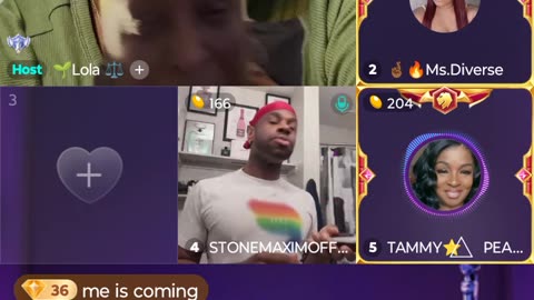 Lady bee, Tomi, Stone and Gena on a panel together